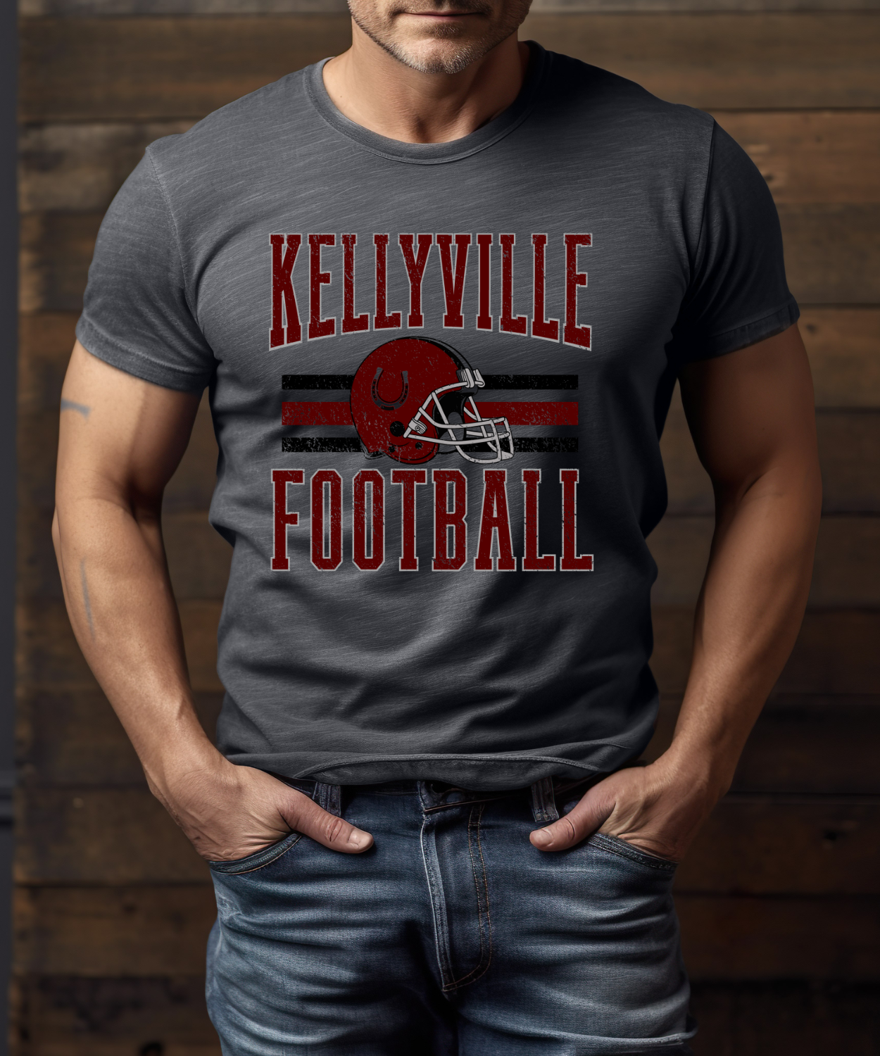 Kellyville Football Vintage (Gildan)