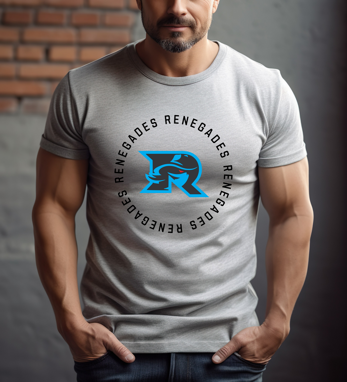 Renegades Logo BLACK (Comfort Colors)