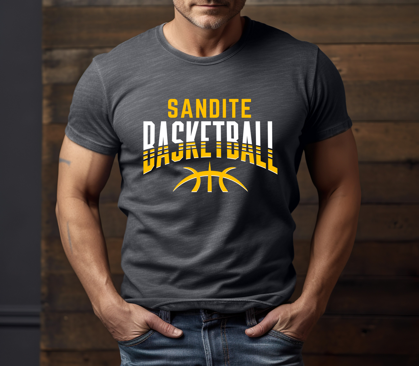 Sandite Basketball Hustle (Comfort Colors)