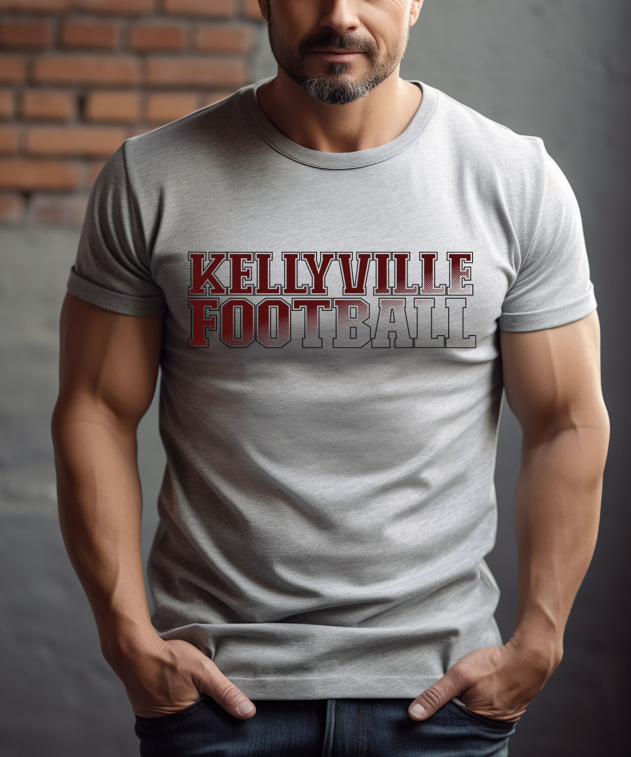 Kellyville Football Field BLACK (Comfort Colors)