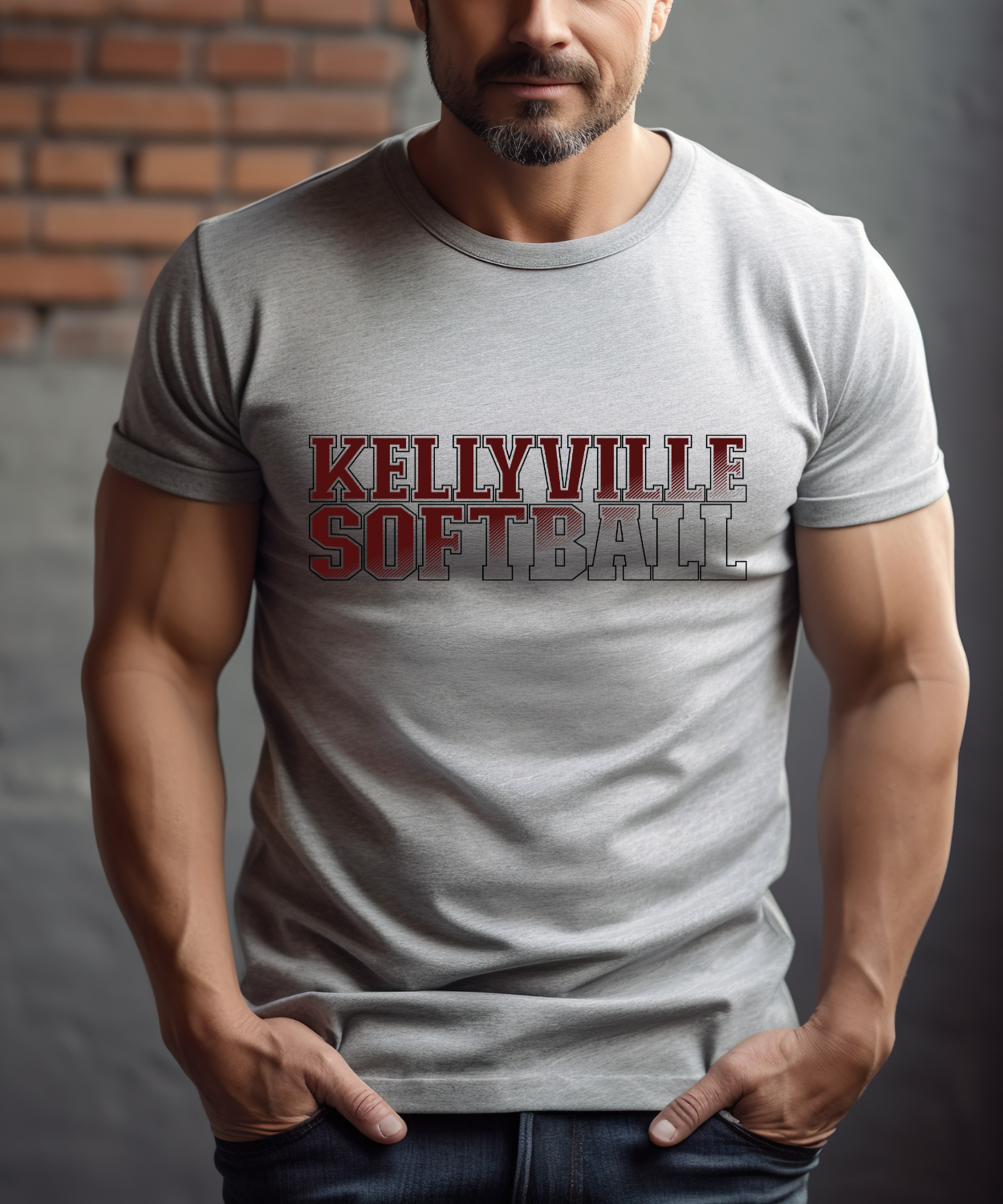 Kellyville Softball Diamond BLACK (Gildan)