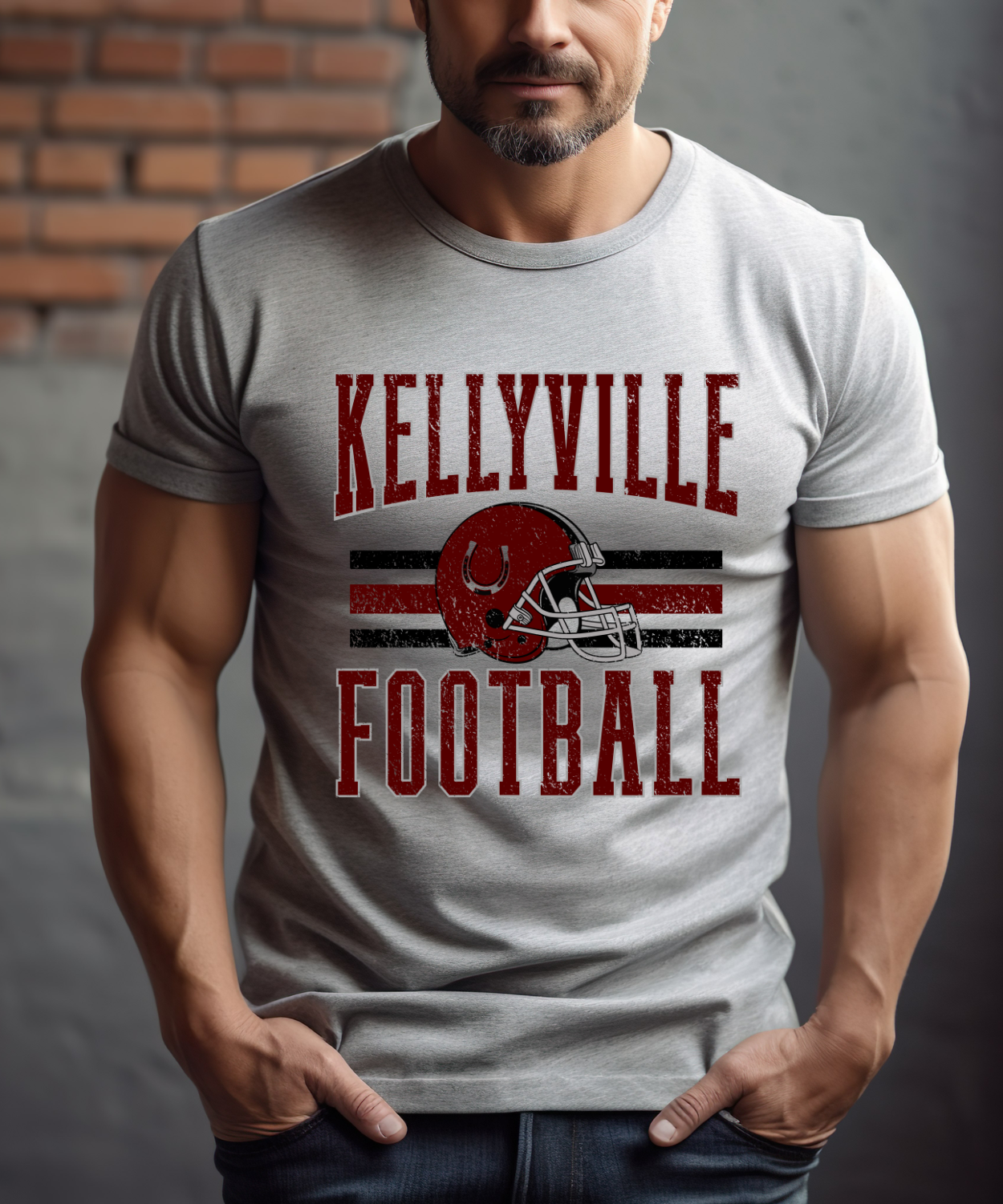 Kellyville Football Vintage (Gildan)