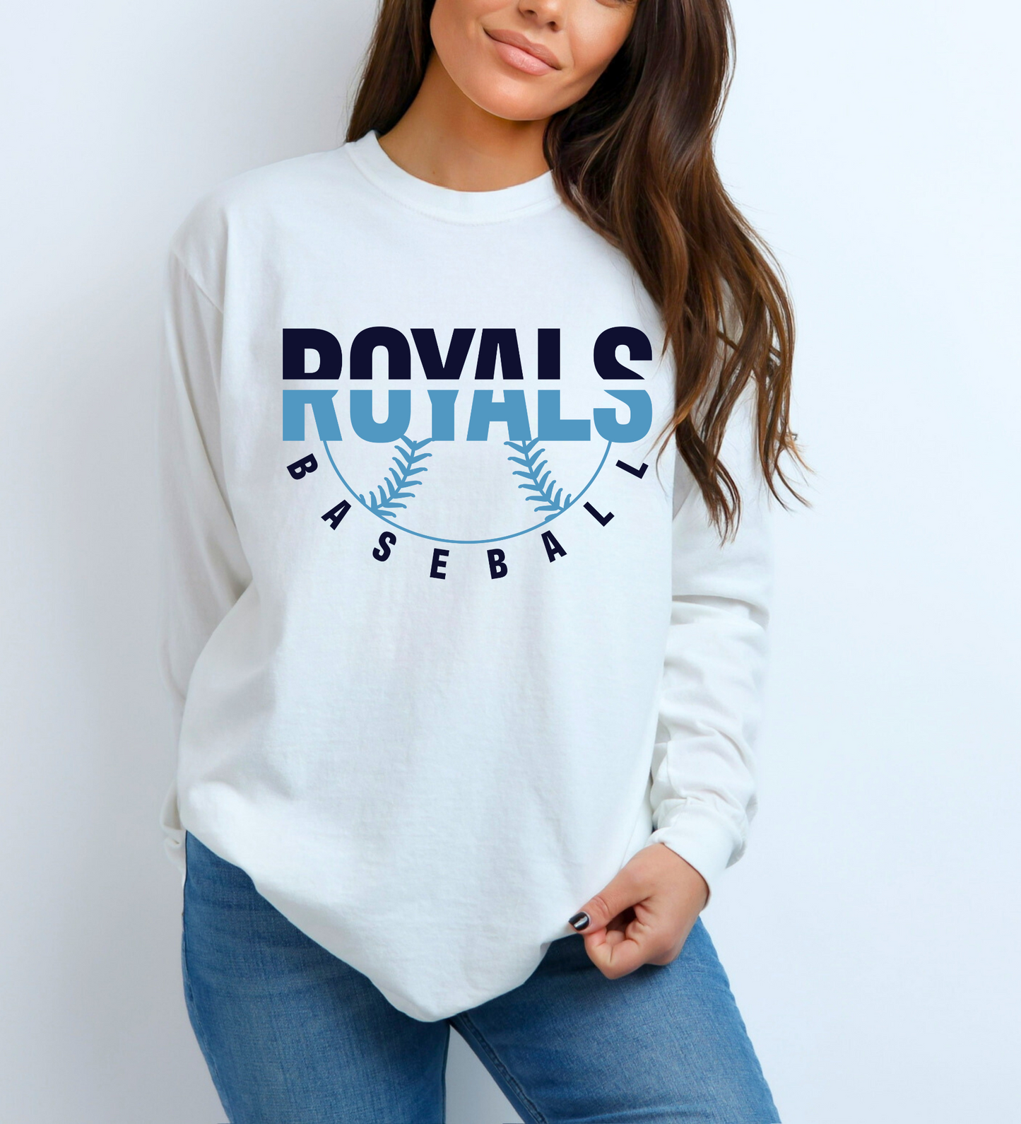 Royals Baseball Homerun (Comfort Colors)