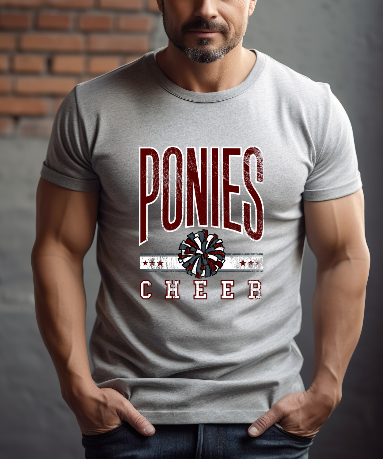 Ponies Cheer All-Star (Comfort Colors)