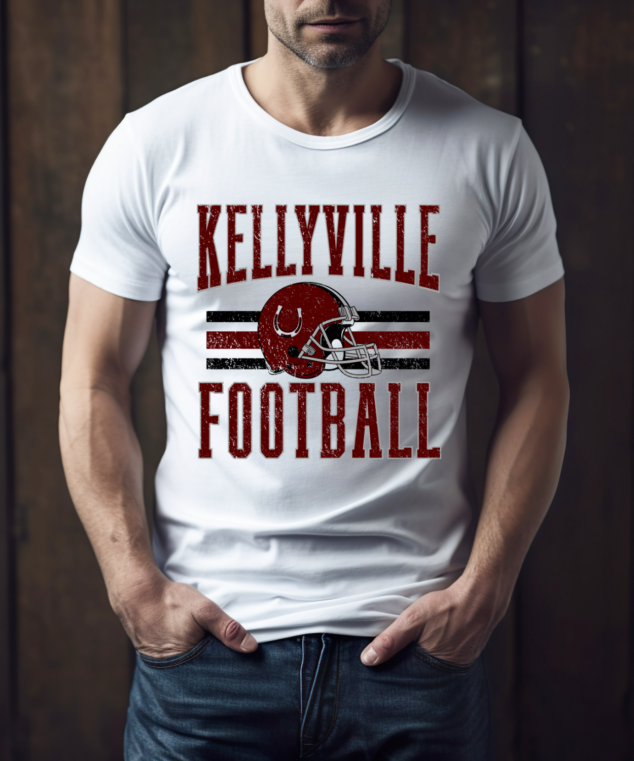 Kellyville Football Vintage (Gildan)