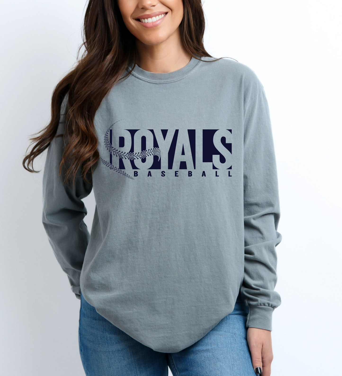 Royals Baseball Triple (Comfort Colors)