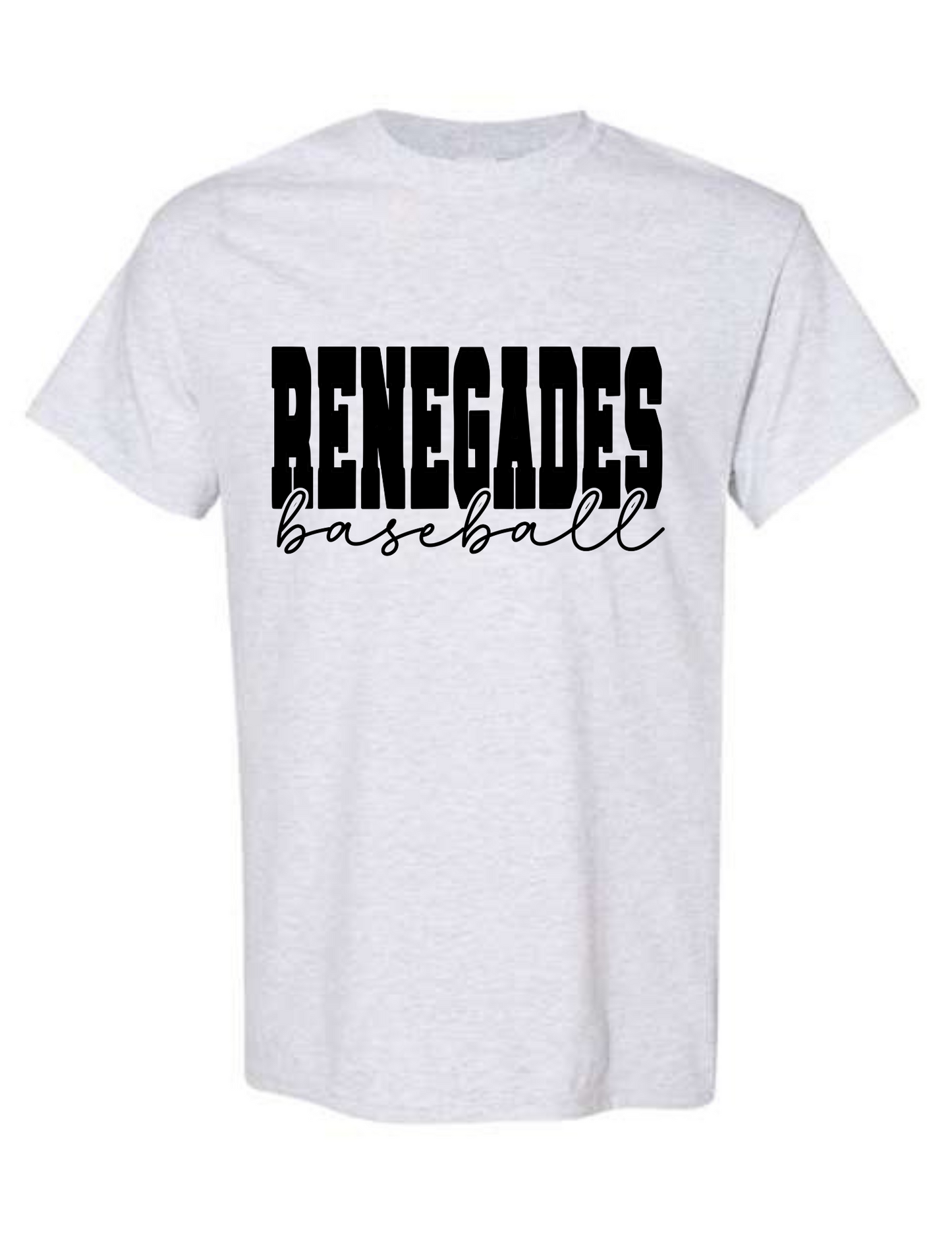 Renegades Baseball BLACK (Gildan)
