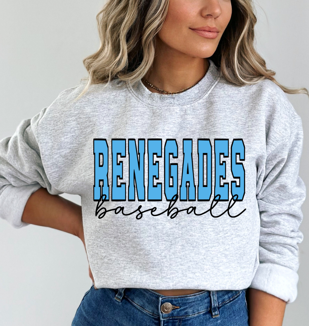 Renegades Baseball BLUE (Gildan)