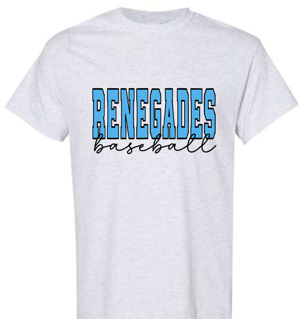 Renegades Baseball BLUE (Gildan)