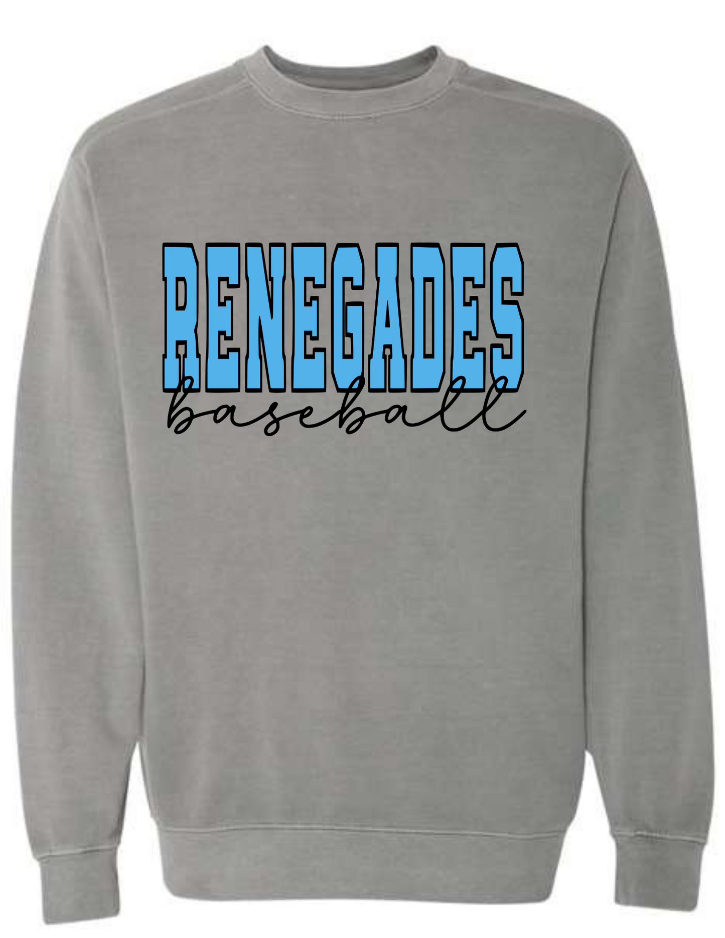 Renegades Baseball BLUE (Comfort Colors)