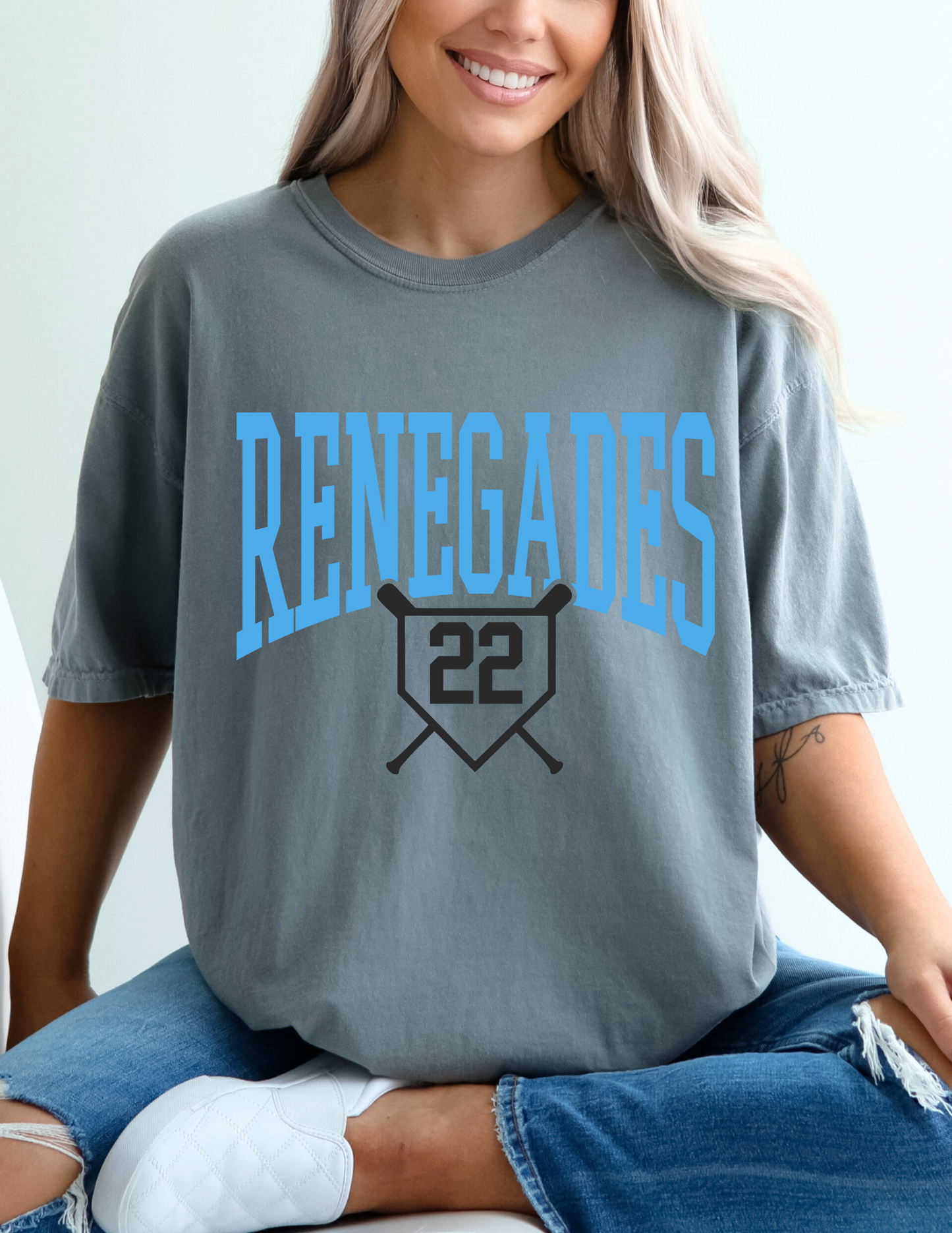 Renegades Home Plate (Comfort Colors)