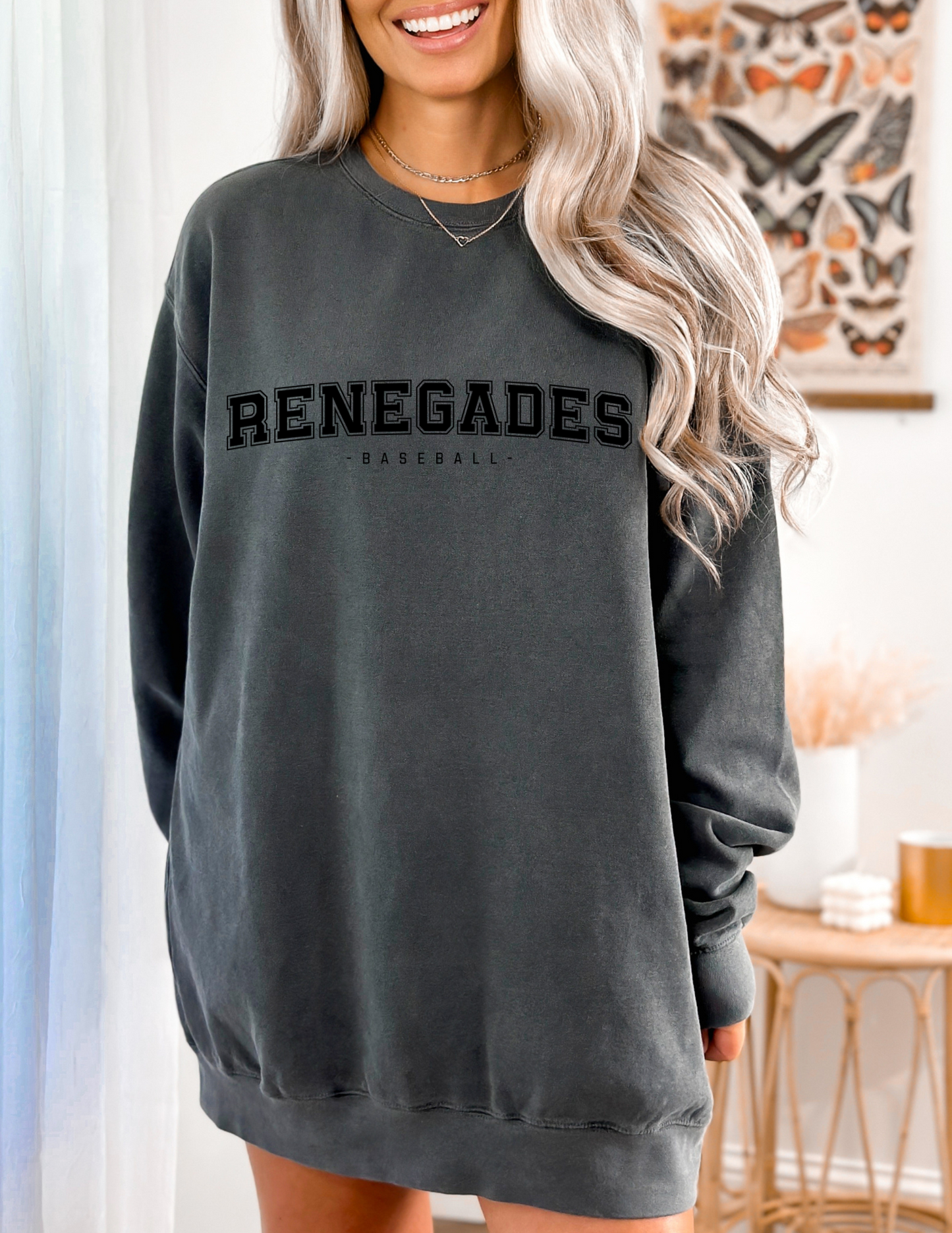 Renegades University Style BLACK (Comfort Colors)