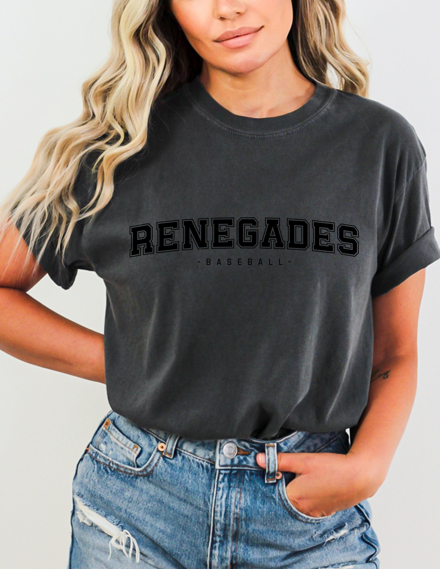 Renegades University Style BLACK (Comfort Colors)