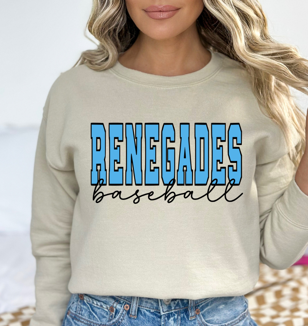 Renegades Baseball BLUE (Gildan)