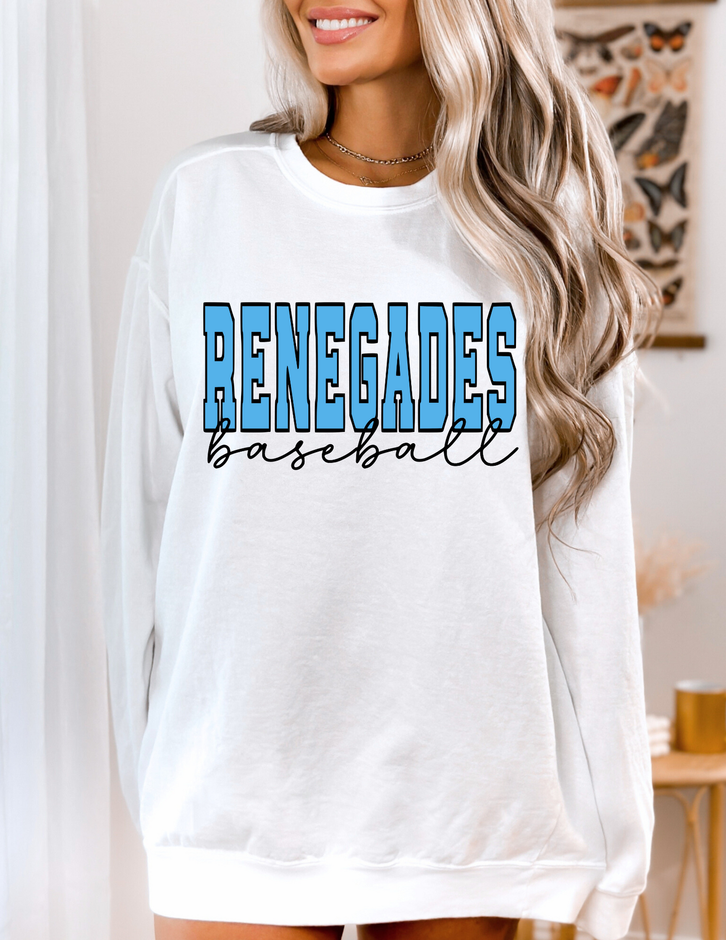 Renegades Baseball BLUE (Comfort Colors)