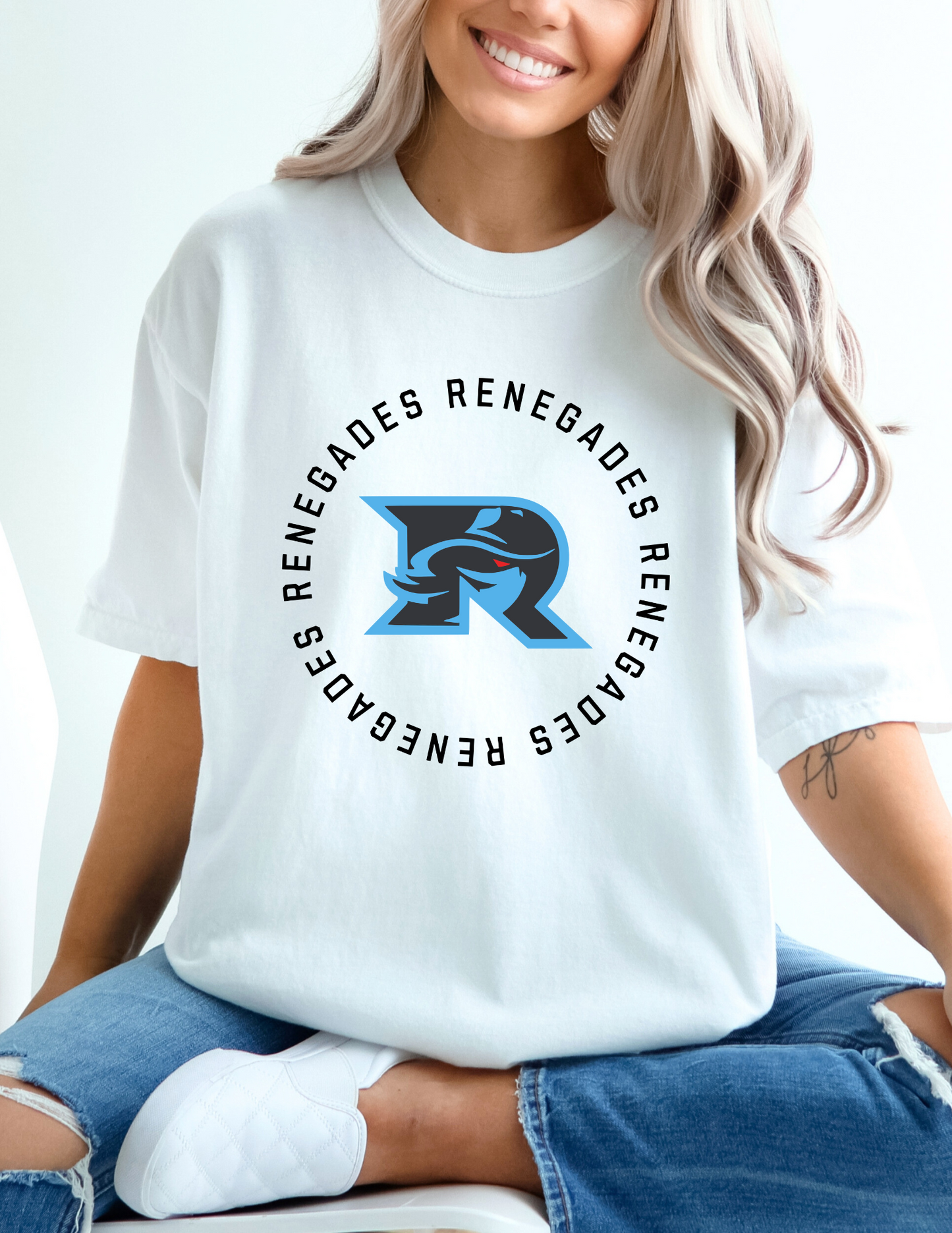 Renegades Logo BLACK (Comfort Colors)
