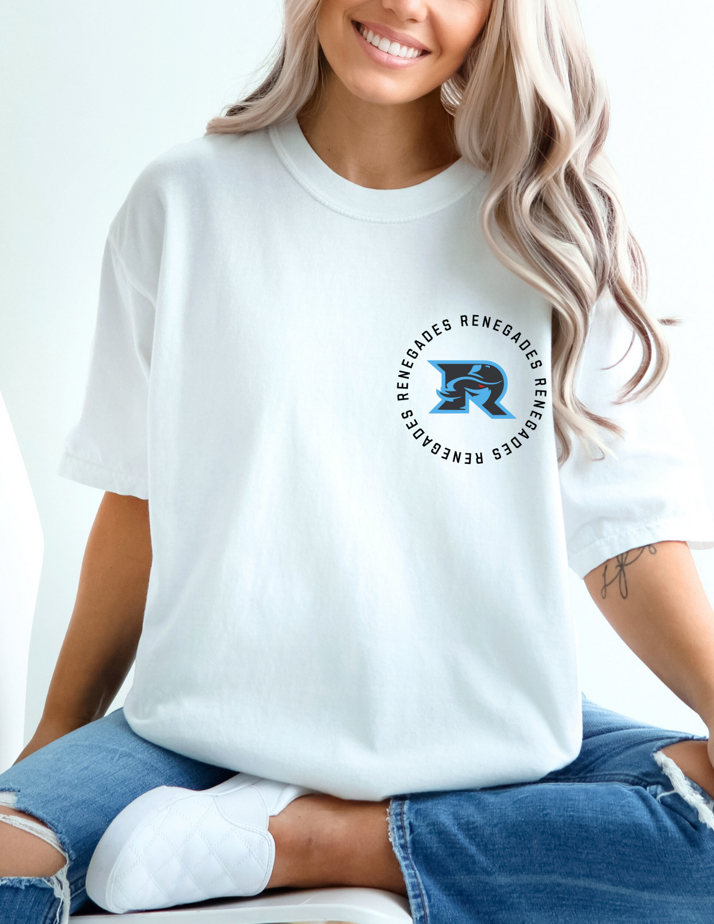 Renegades Logo BLACK (Comfort Colors)