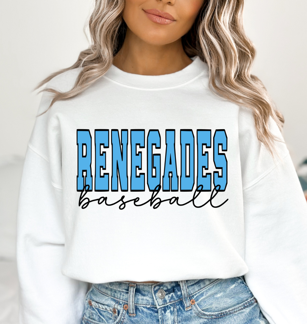 Renegades Baseball BLUE (Gildan)