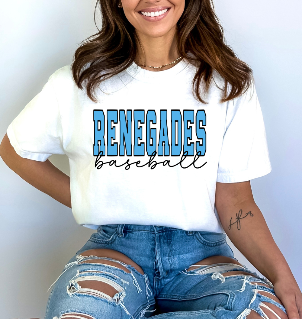 Renegades Baseball BLUE (Gildan)