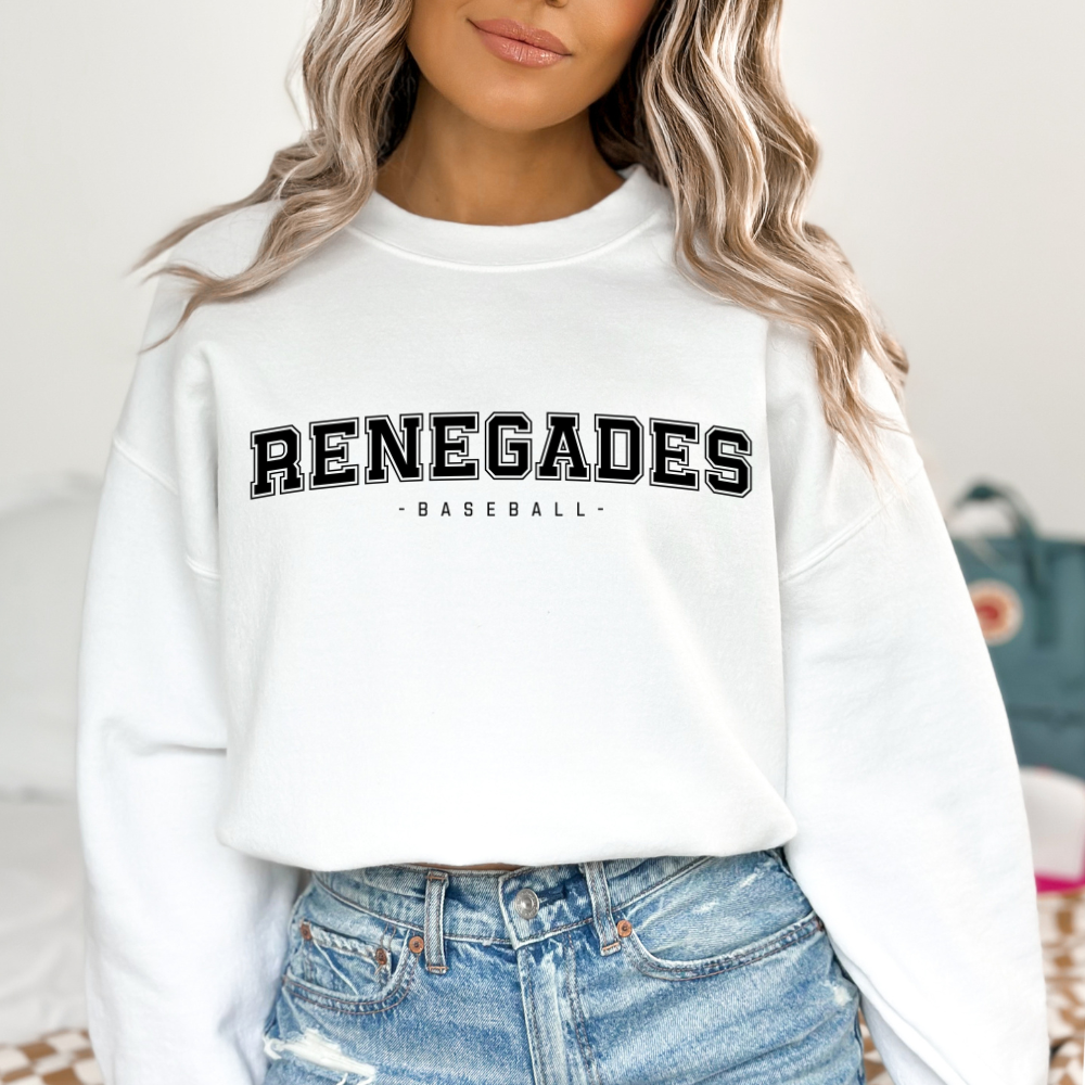 Renegades University Style BLACK (Gildan)