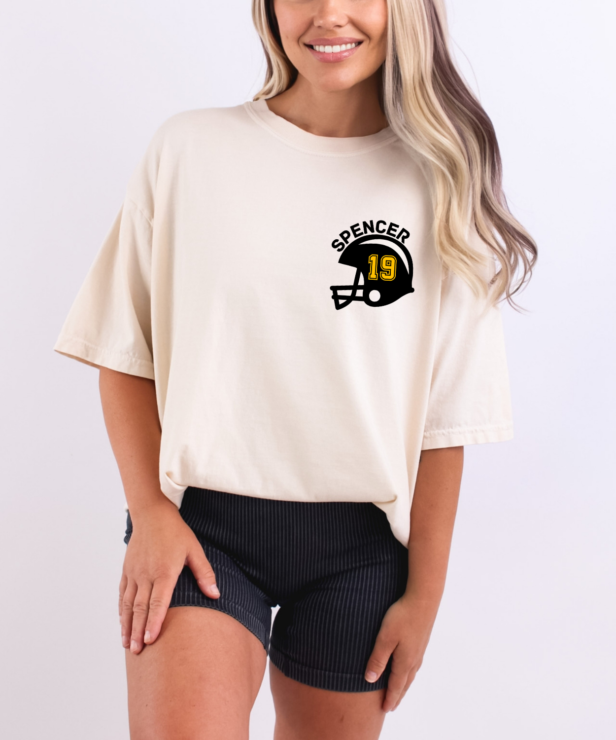 Sandite Football Touchdown (Comfort Colors)