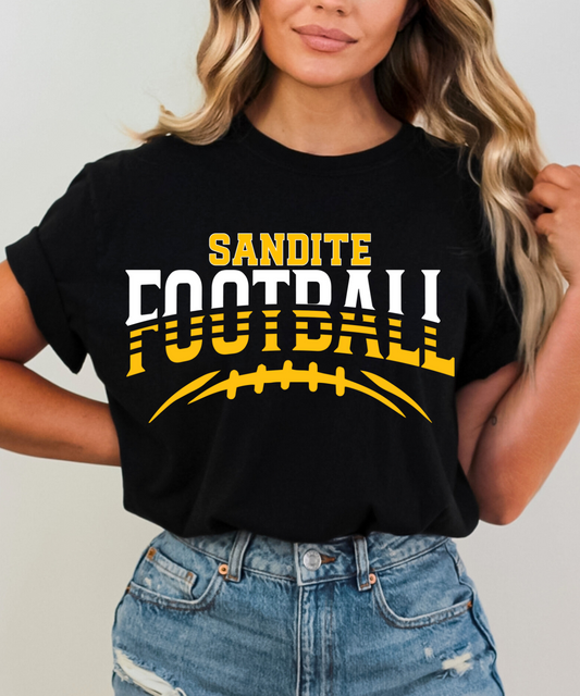 Sandite Football Hustle WHITE (Gildan)