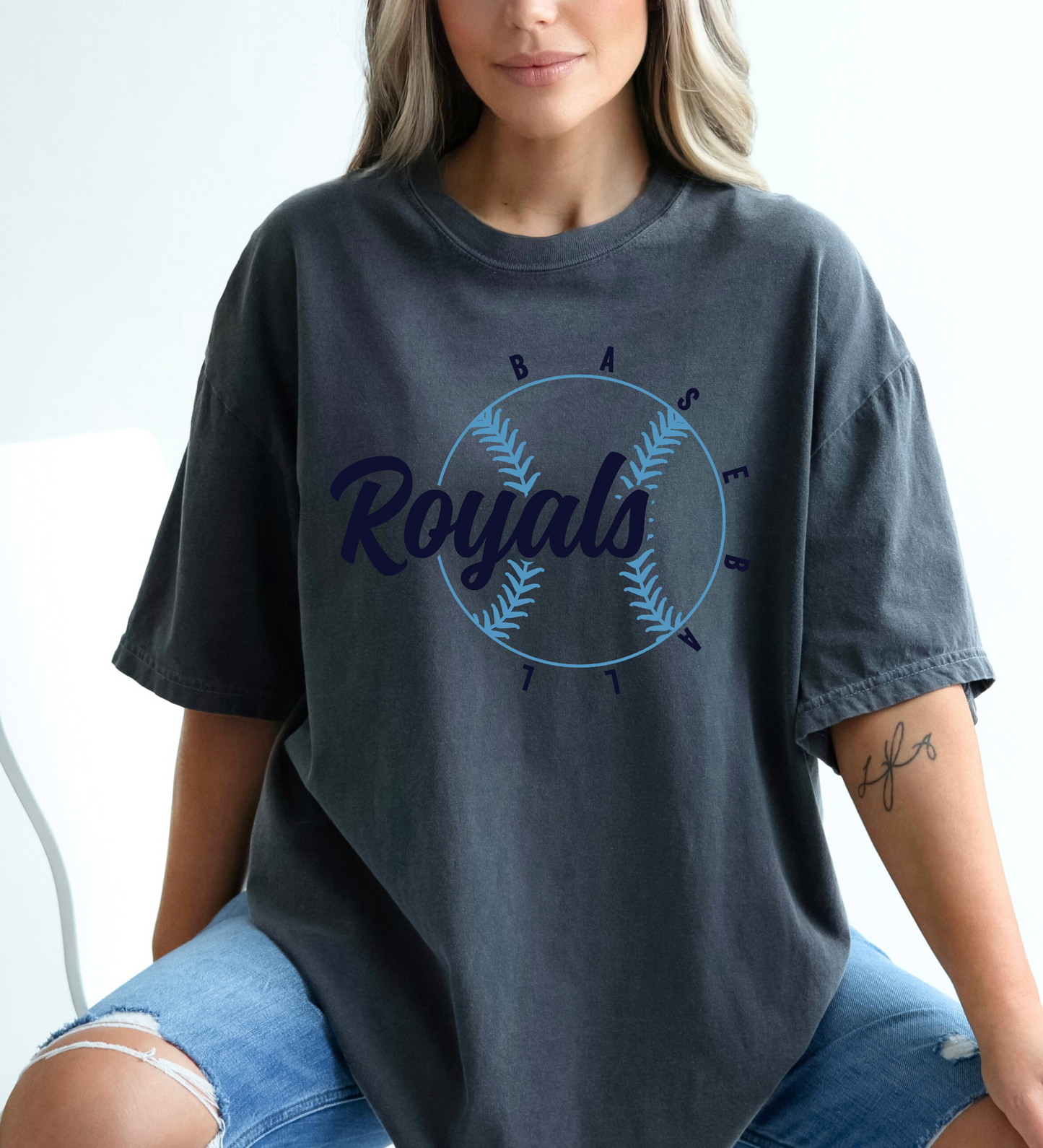 Royals Baseball Single (Comfort Colors)