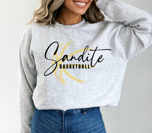 Sandite Basketball Fan Girl (Gildan)