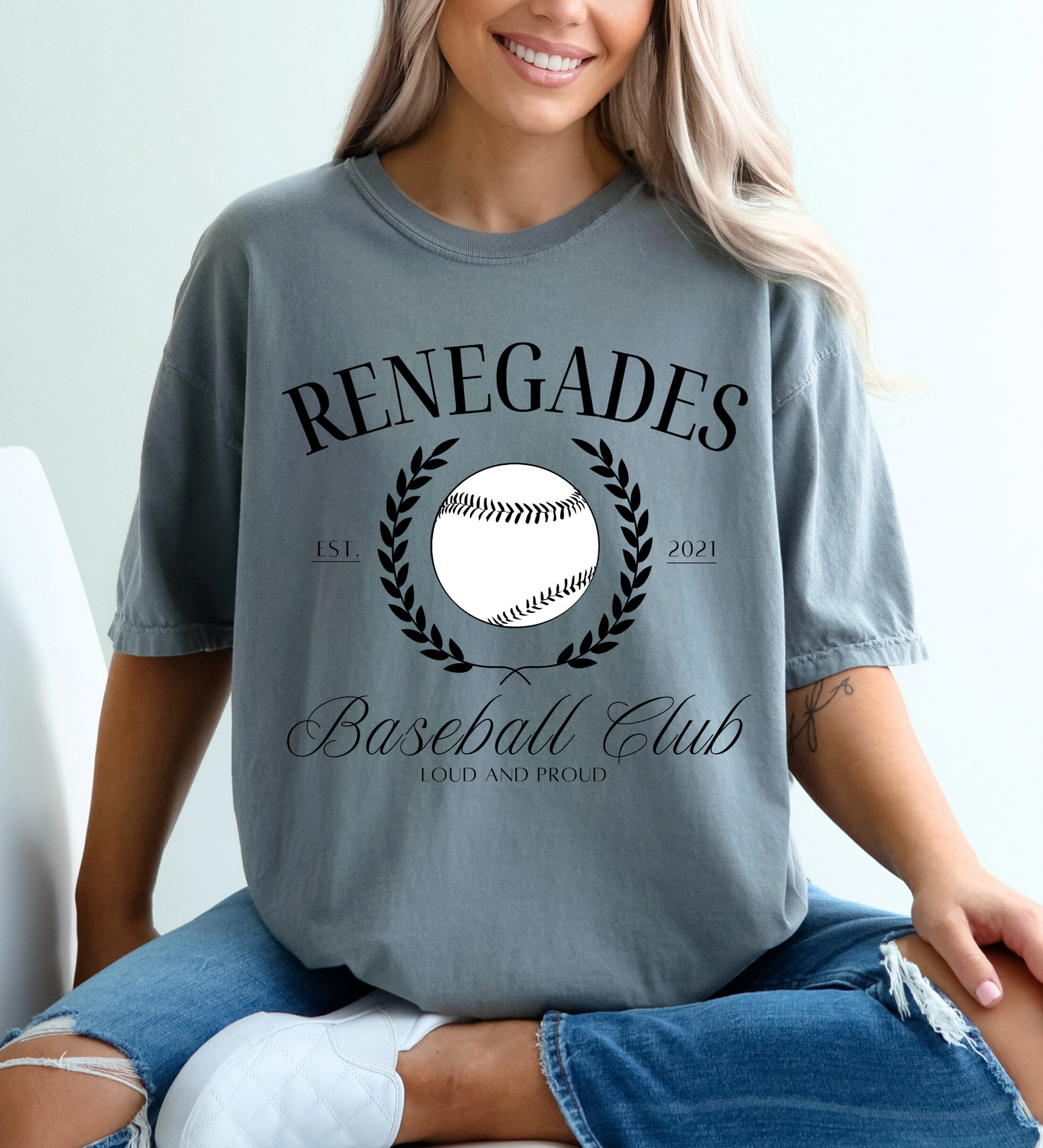 Renegades Baseball Club  (Comfort Colors)