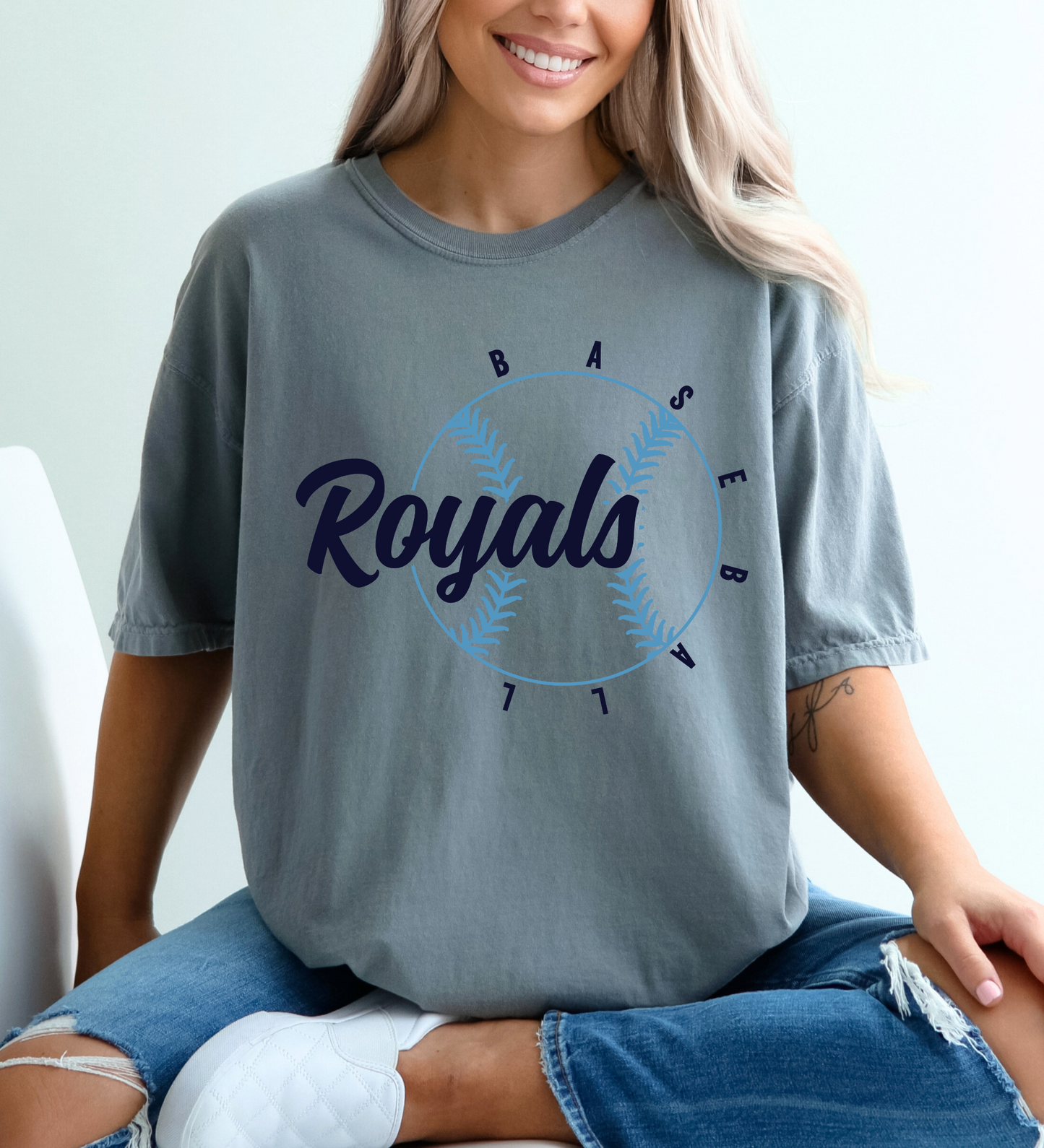 Royals Baseball Single (Comfort Colors)