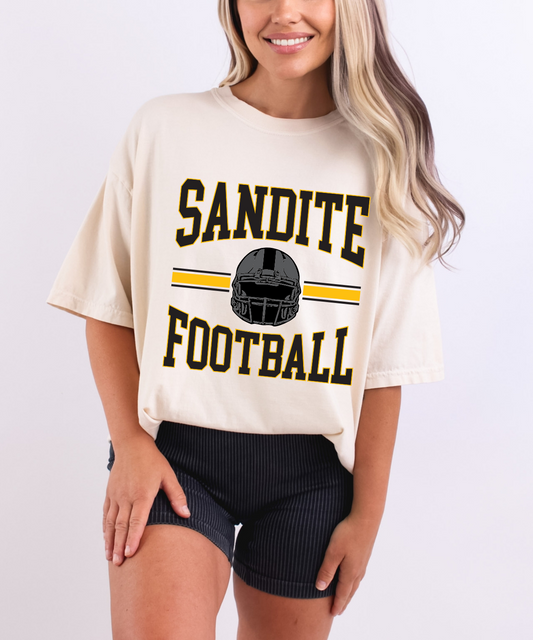 Sandite Football Center (Comfort Colors)