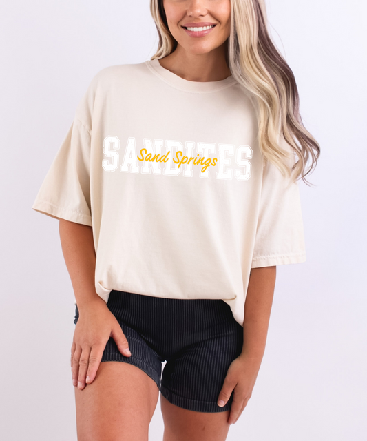 Sand Springs Sandites WHITE (Comfort Colors)