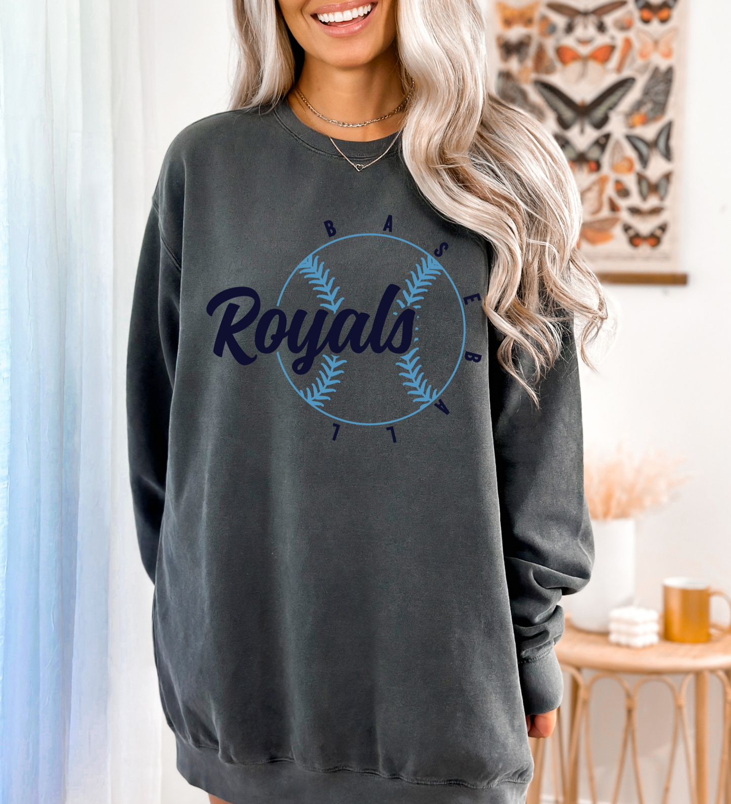 Royals Baseball Single (Comfort Colors)