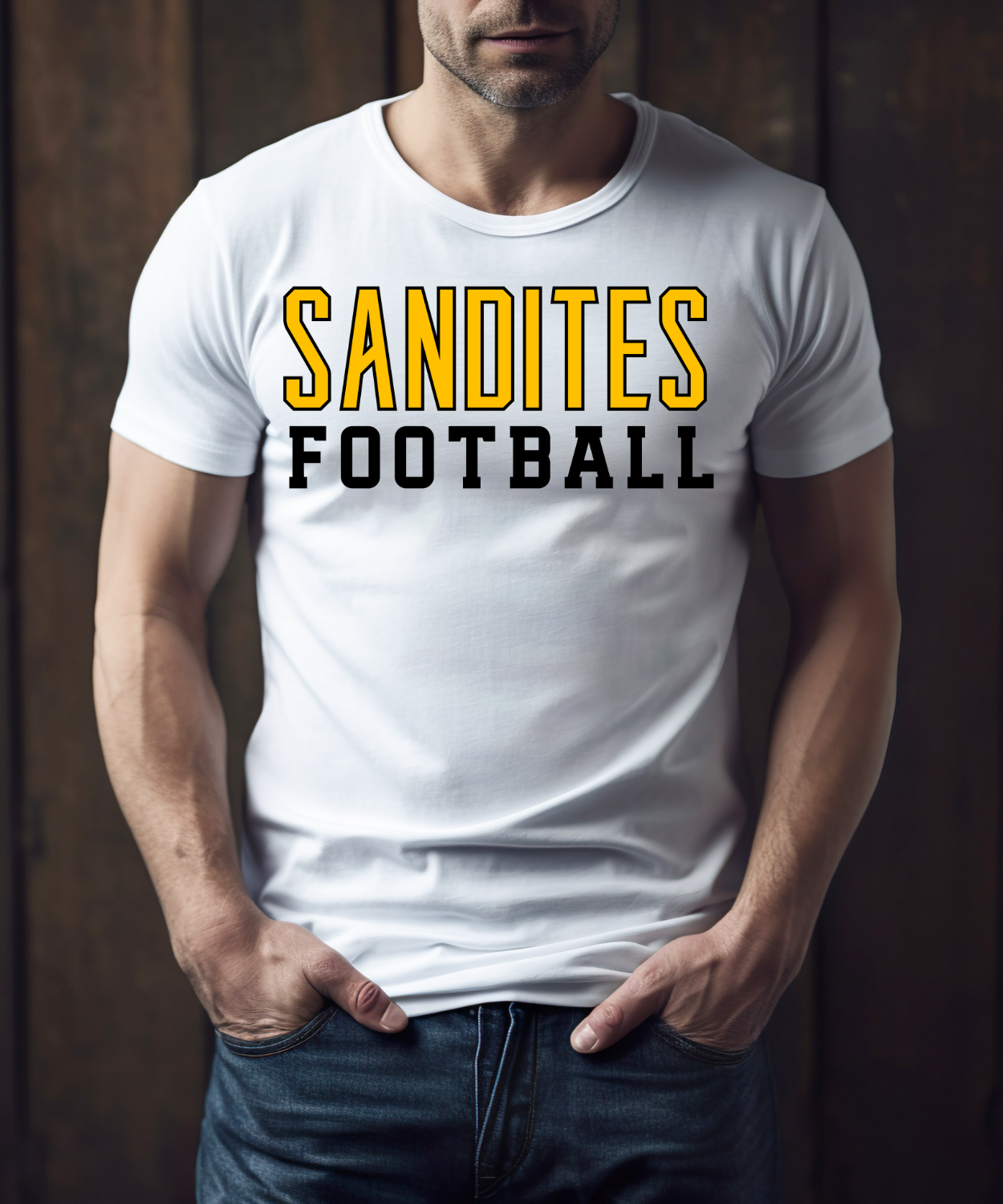 Sandite Football Tackle (Gildan)