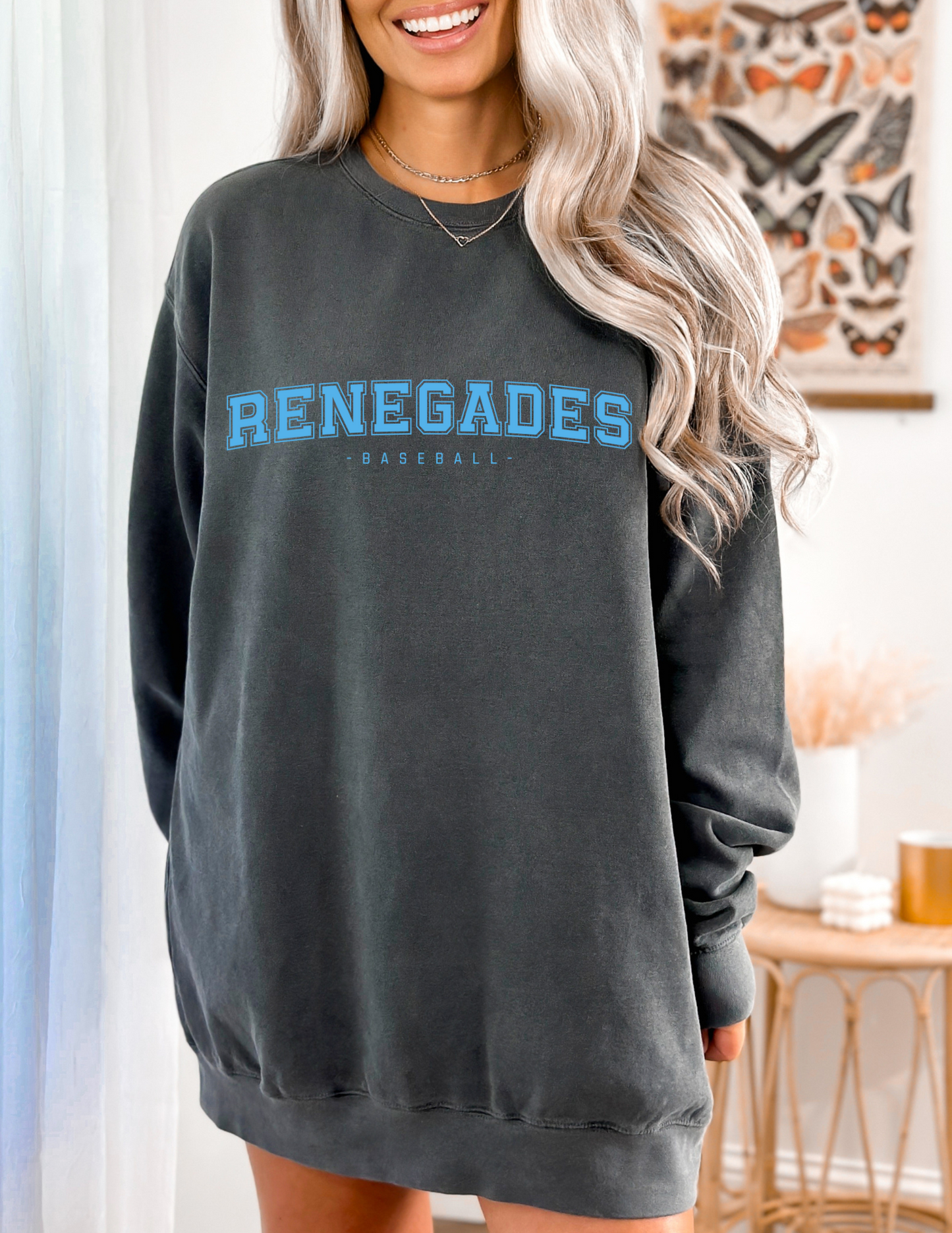 Renegades University Style BLUE (Comfort Colors)