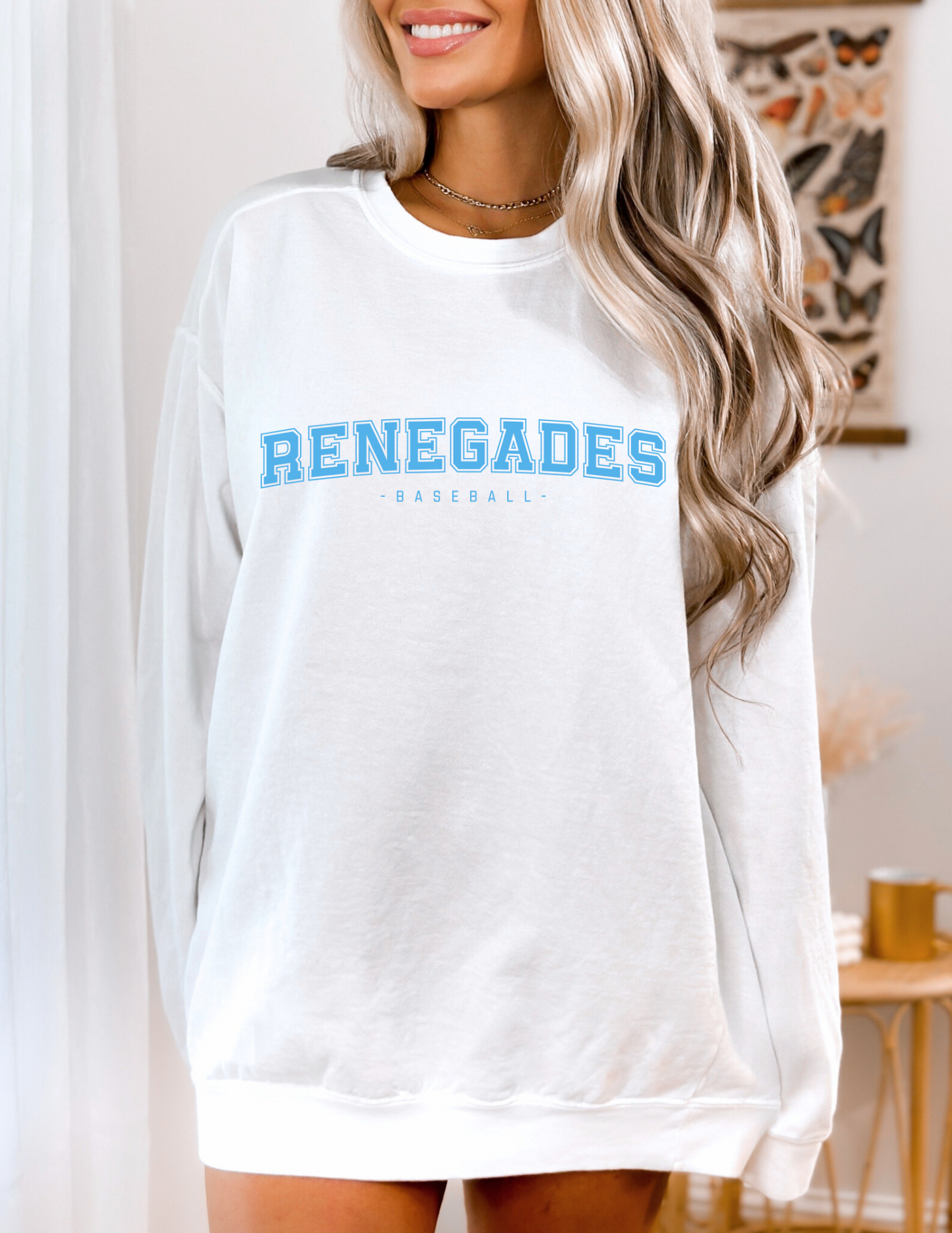 Renegades University Style BLUE (Comfort Colors)