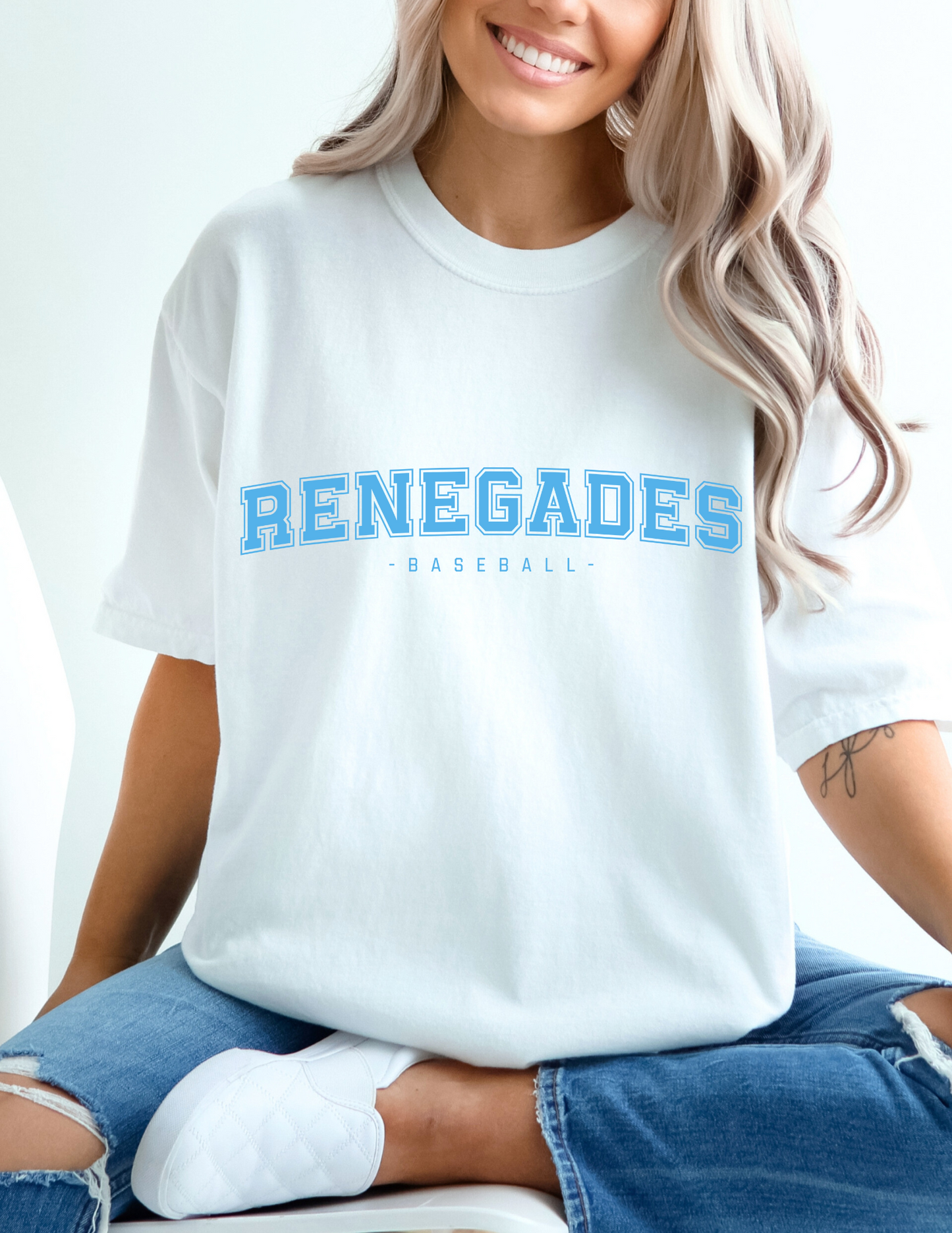 Renegades University Style BLUE (Comfort Colors)